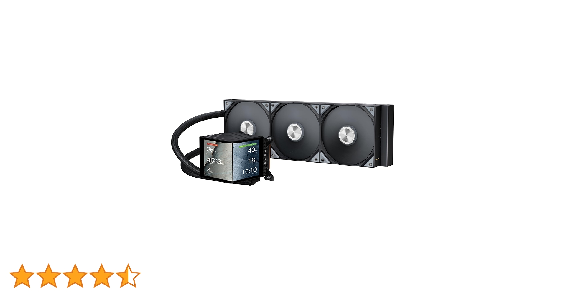 TRYX Panorama 360 360mm AIO 6.5'' AMOLED Curved Screen 3D